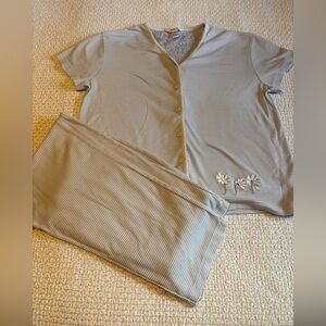 Vanity Fair  Striped Pajama Set
